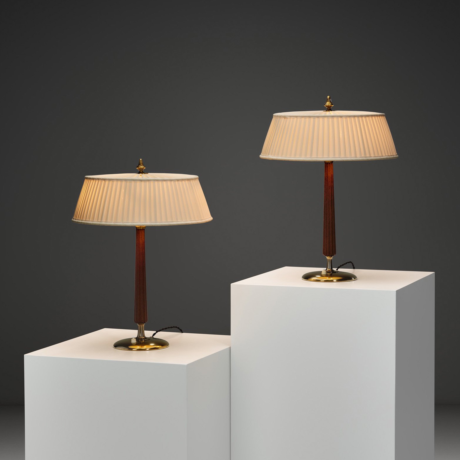 Model "32929" Table Lamps by Bertil Brisborg for Nordiska Kompaniet, Sweden 1950s