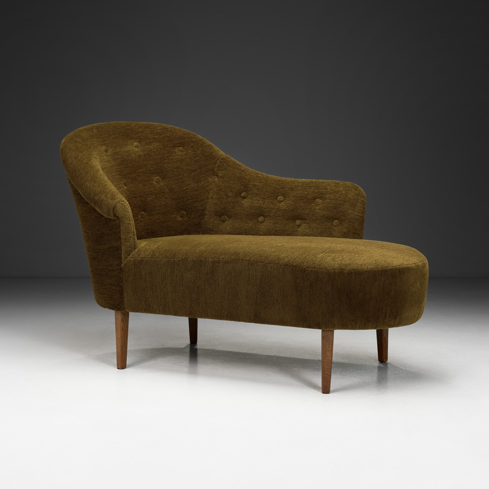 "Julia" Chaise Longue by Staffan Westerberg for Record AB, Sweden Mid-20th Century