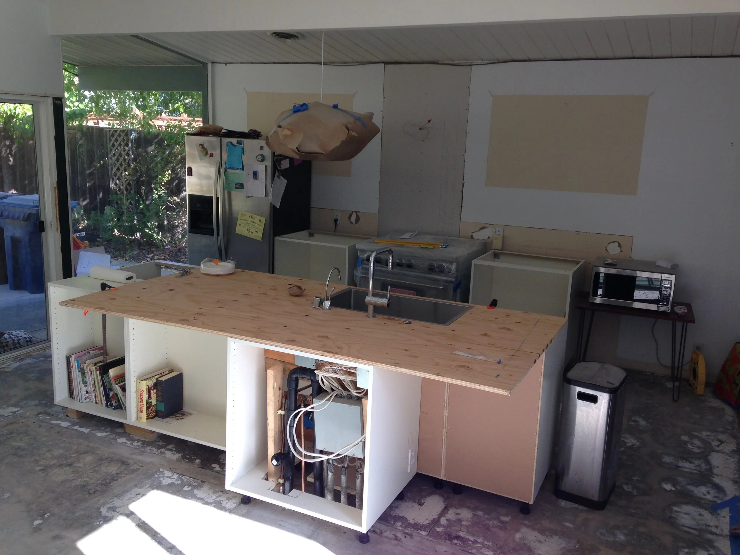 IKEA Kitchen Assembly — Mid Century Modern Interior Designer