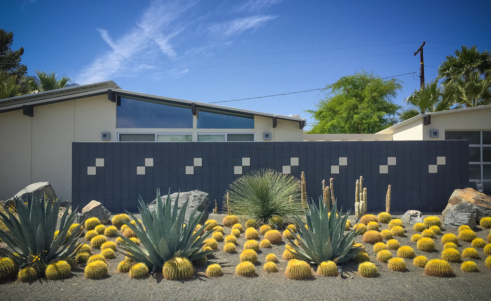 Mid Century Modern Landscape, Palm Springs Landscaping