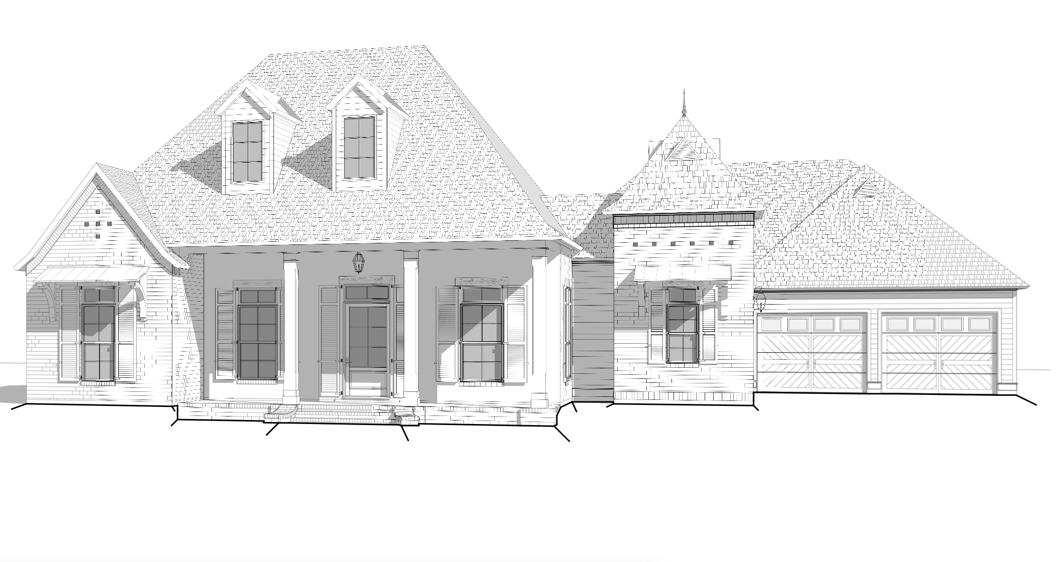 What comes first? The house or the field?
