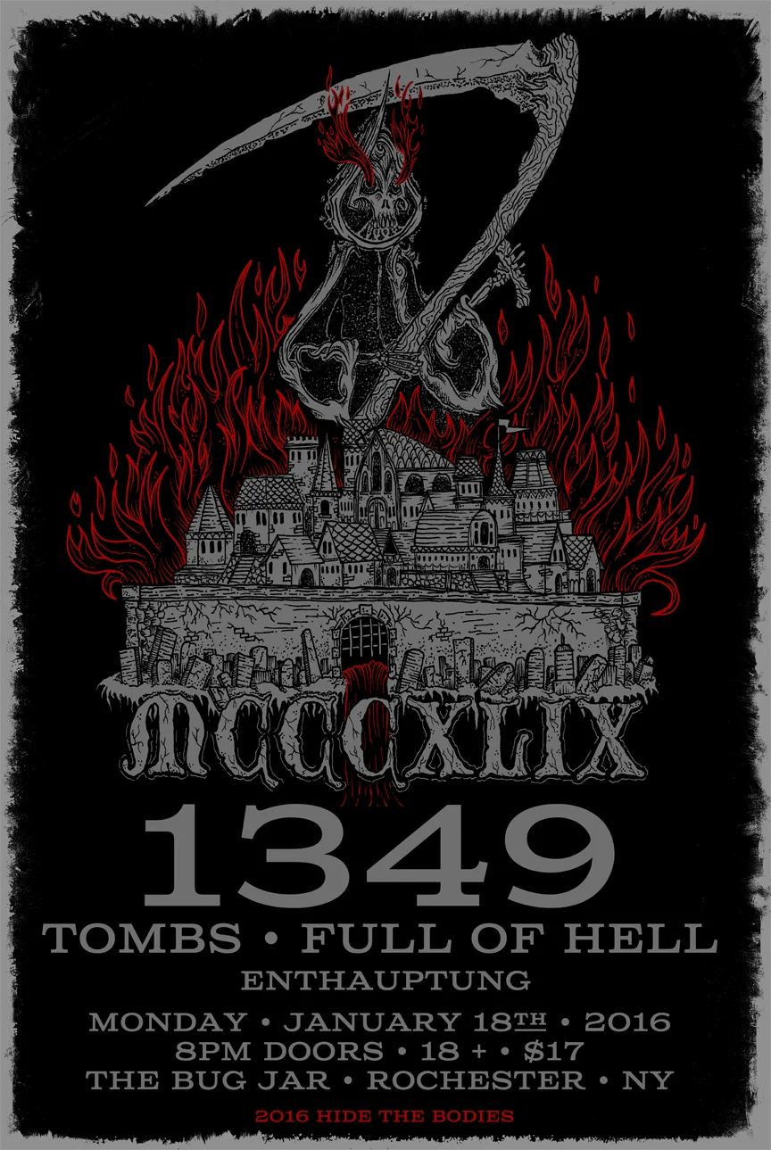 1349 Gig Poster