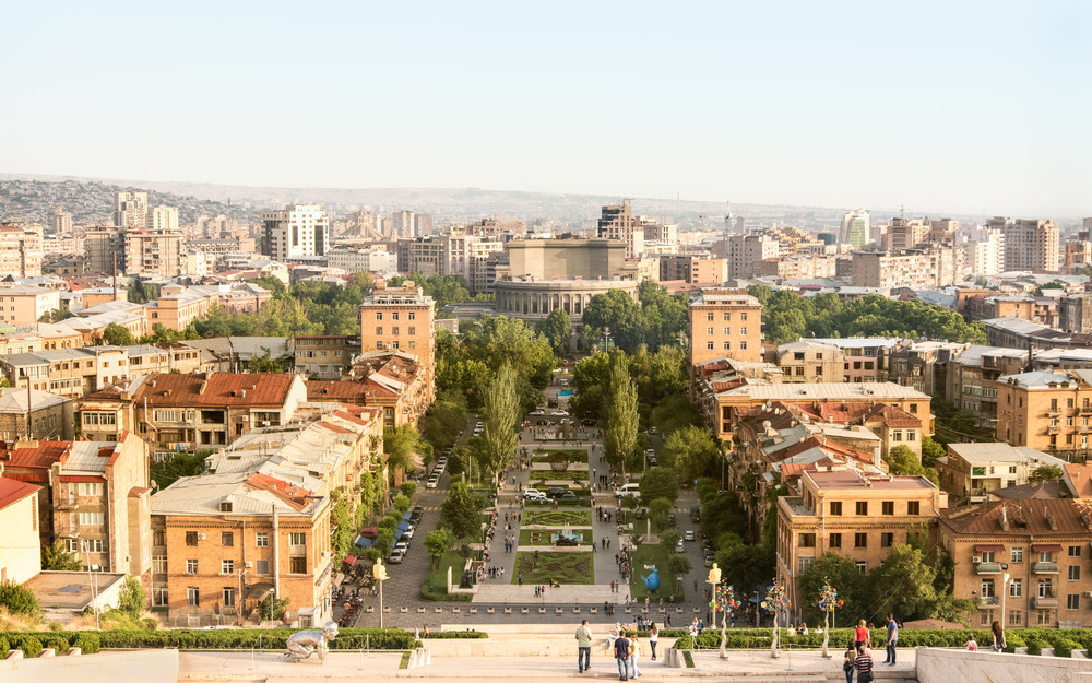 View of the City from the Cascade Complex