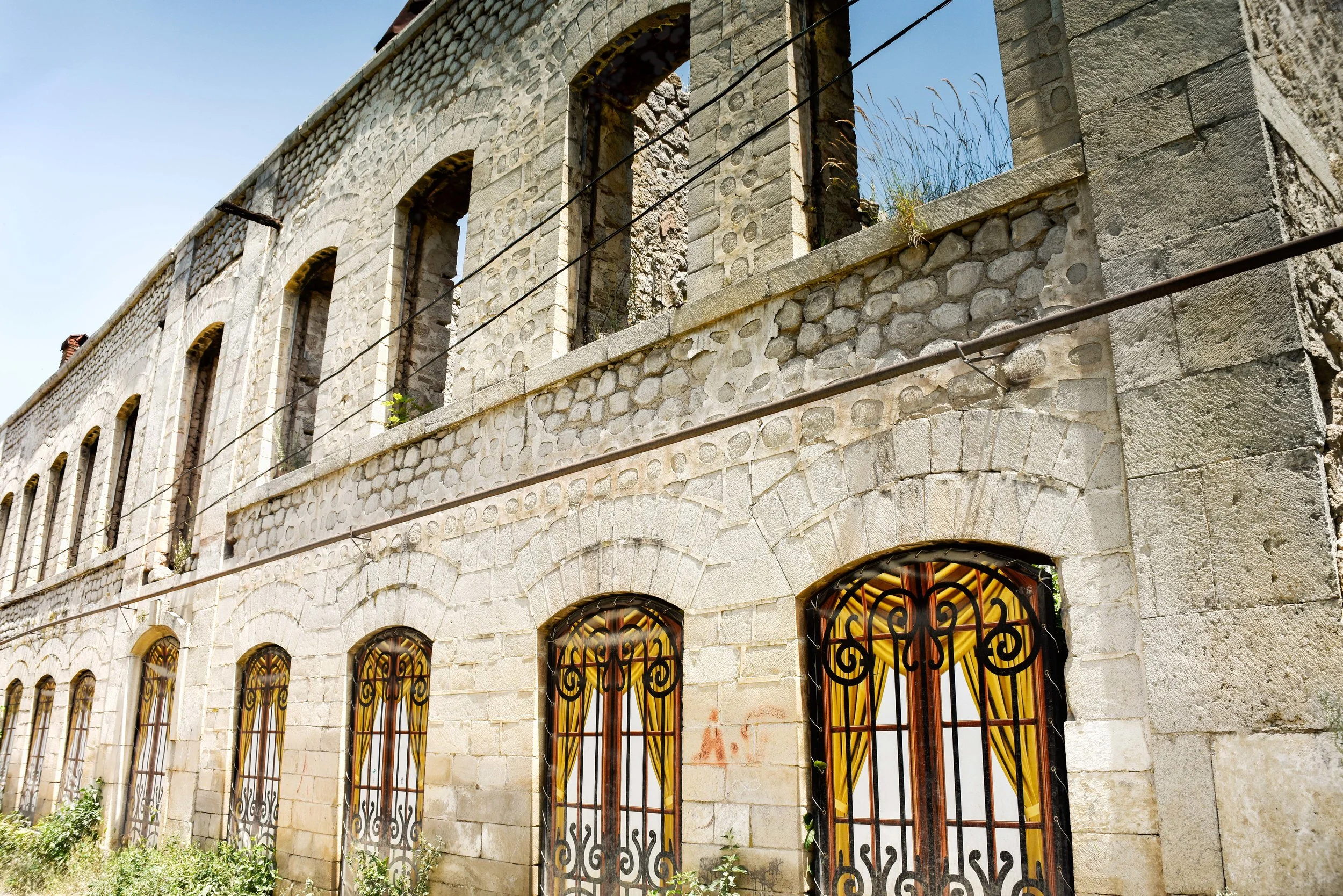 Shushi's historic buildings await restoration