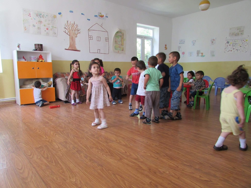 Children dancing at the kindergarten. Photo courtesy of Hexine Gharabaghtsyan