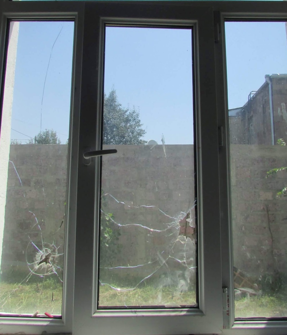 A window at the kindergarten. Photo by Hexine Gharabaghtsyan