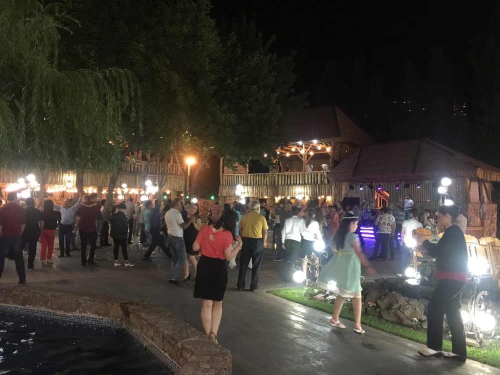 The dance floor at Parvana