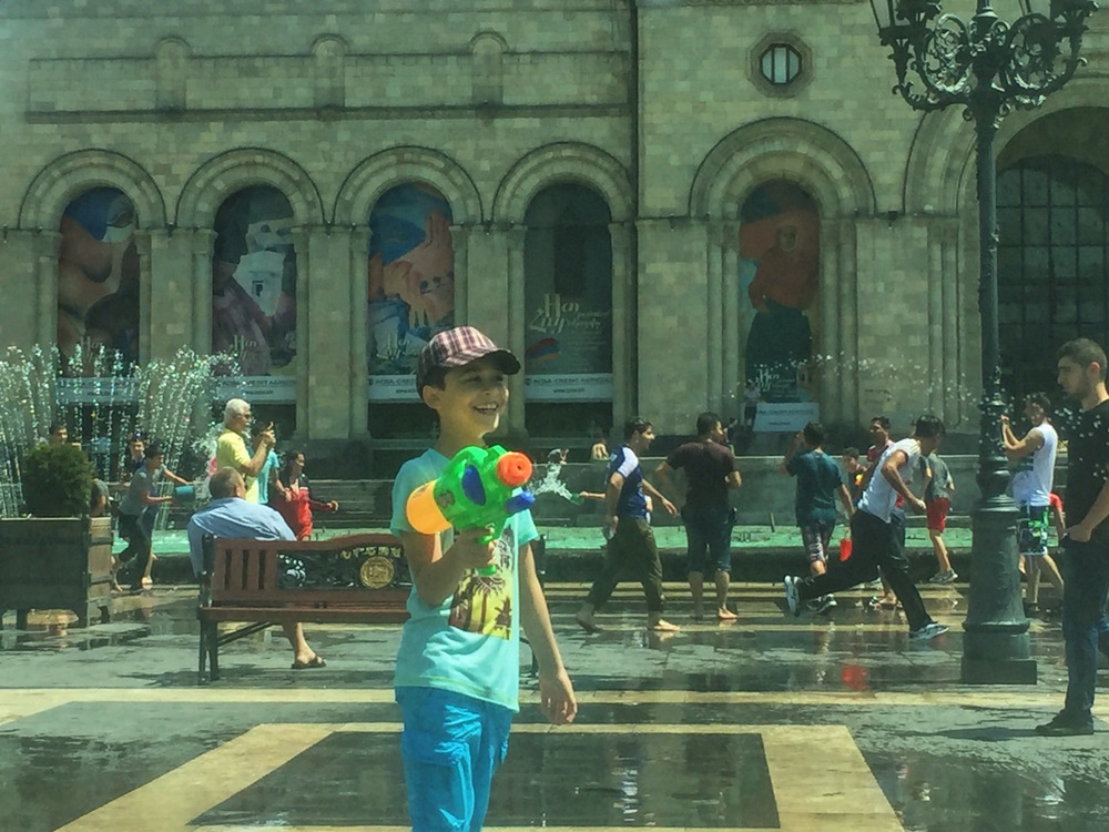 Vardavar in Republic Square