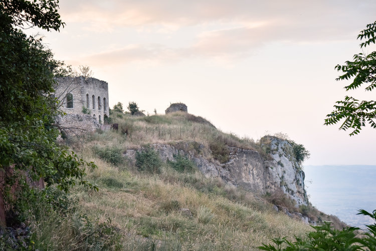 Sunset on Shushi fortress
