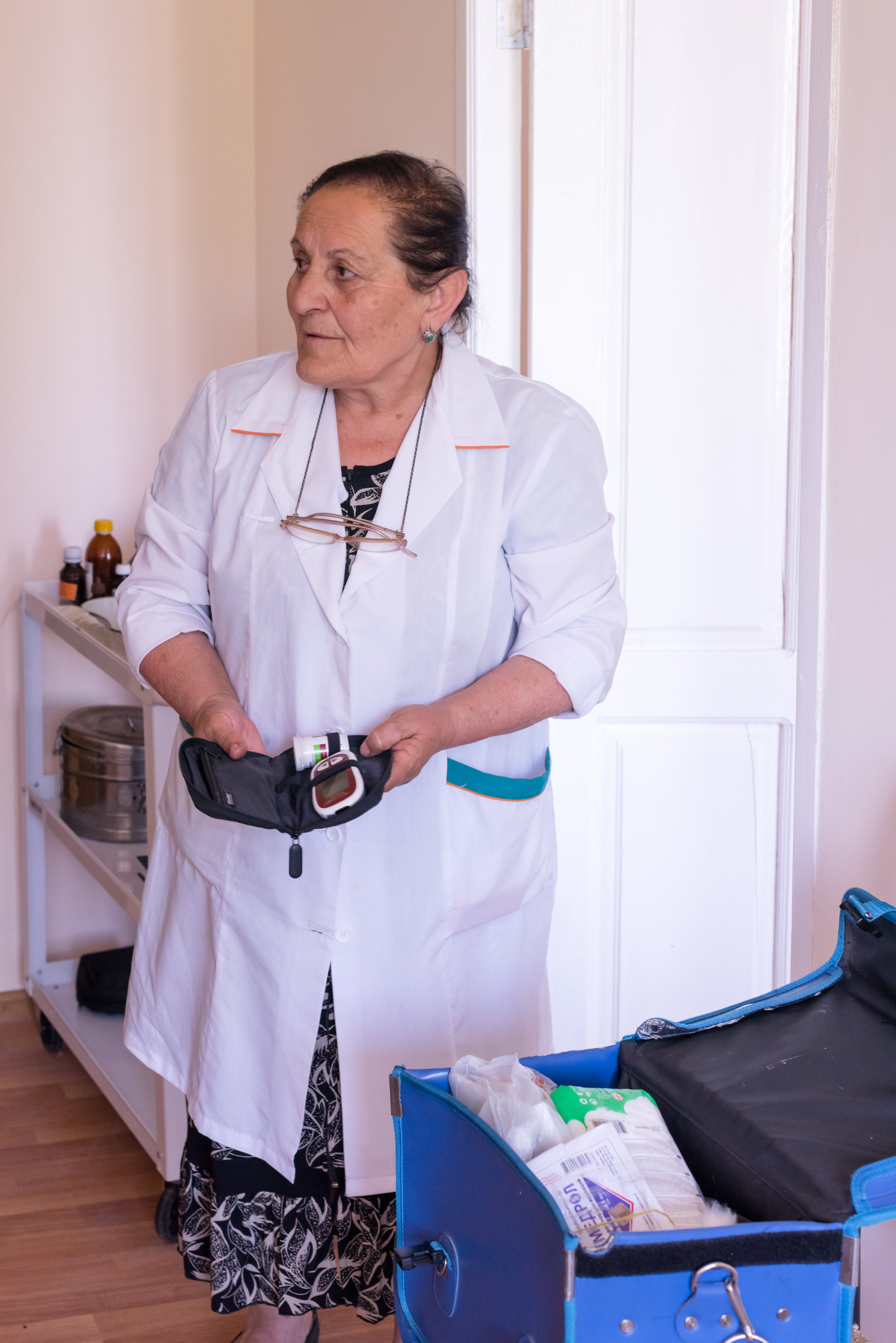 Chinchin's Nurse Svetlana shows us the clinic that FAR supports, explaining the difference it's made in the lives of residents.