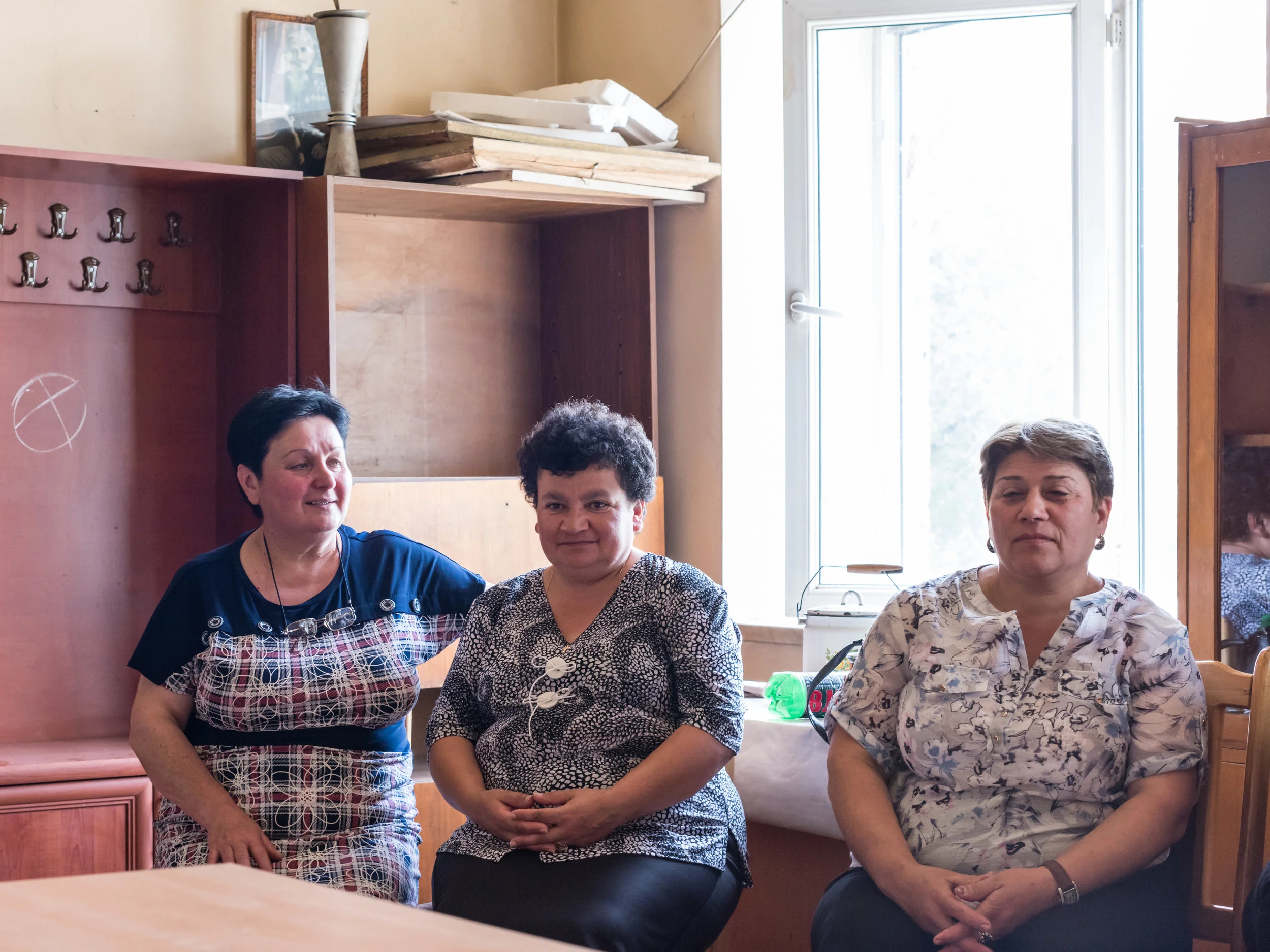 Teachers at the school in Choratan, Armenia, are a dedicated group of strong, professional women working together to improve society through education.