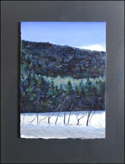 oil on glass 16”x20”