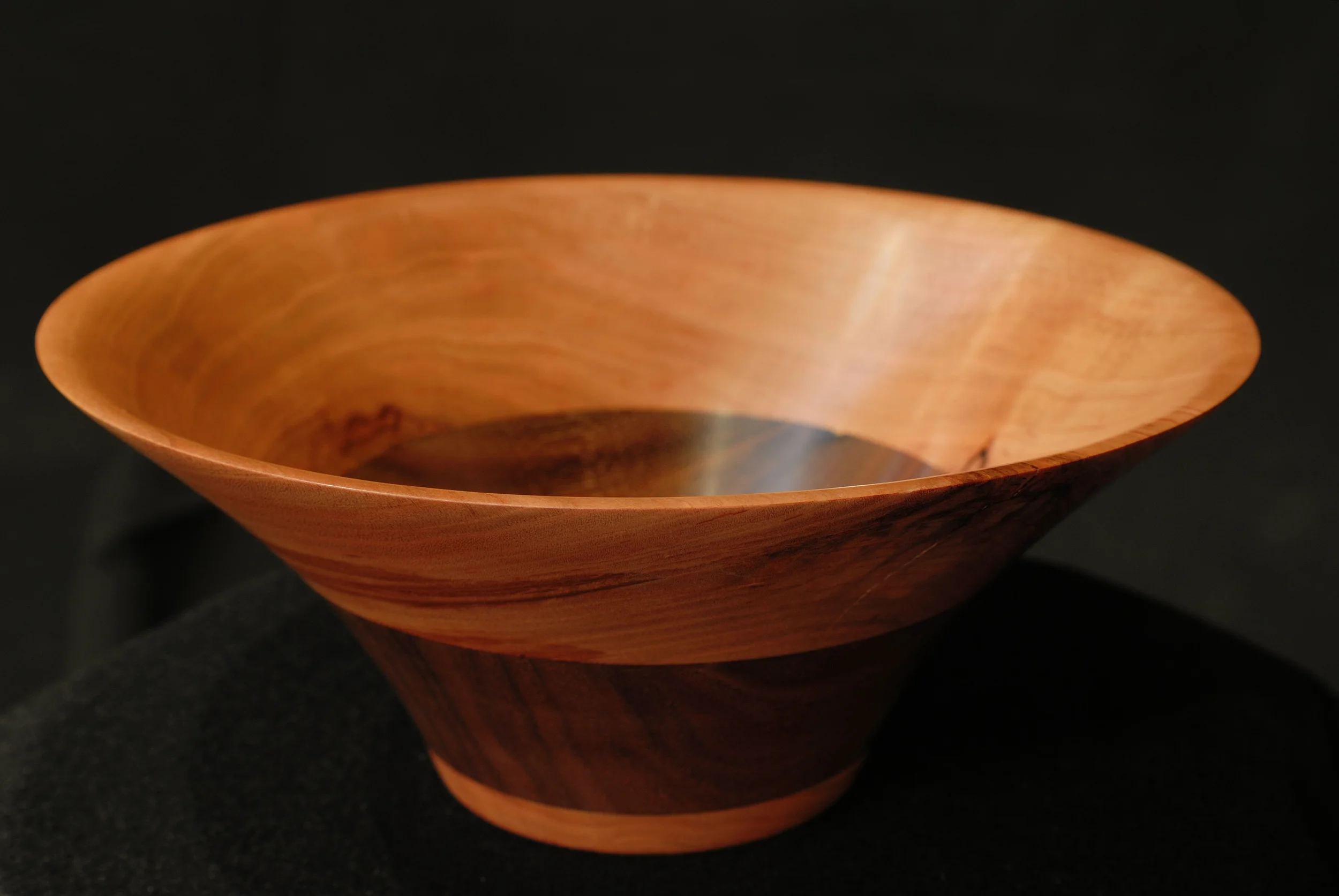 Cherry and Walnut Bowl