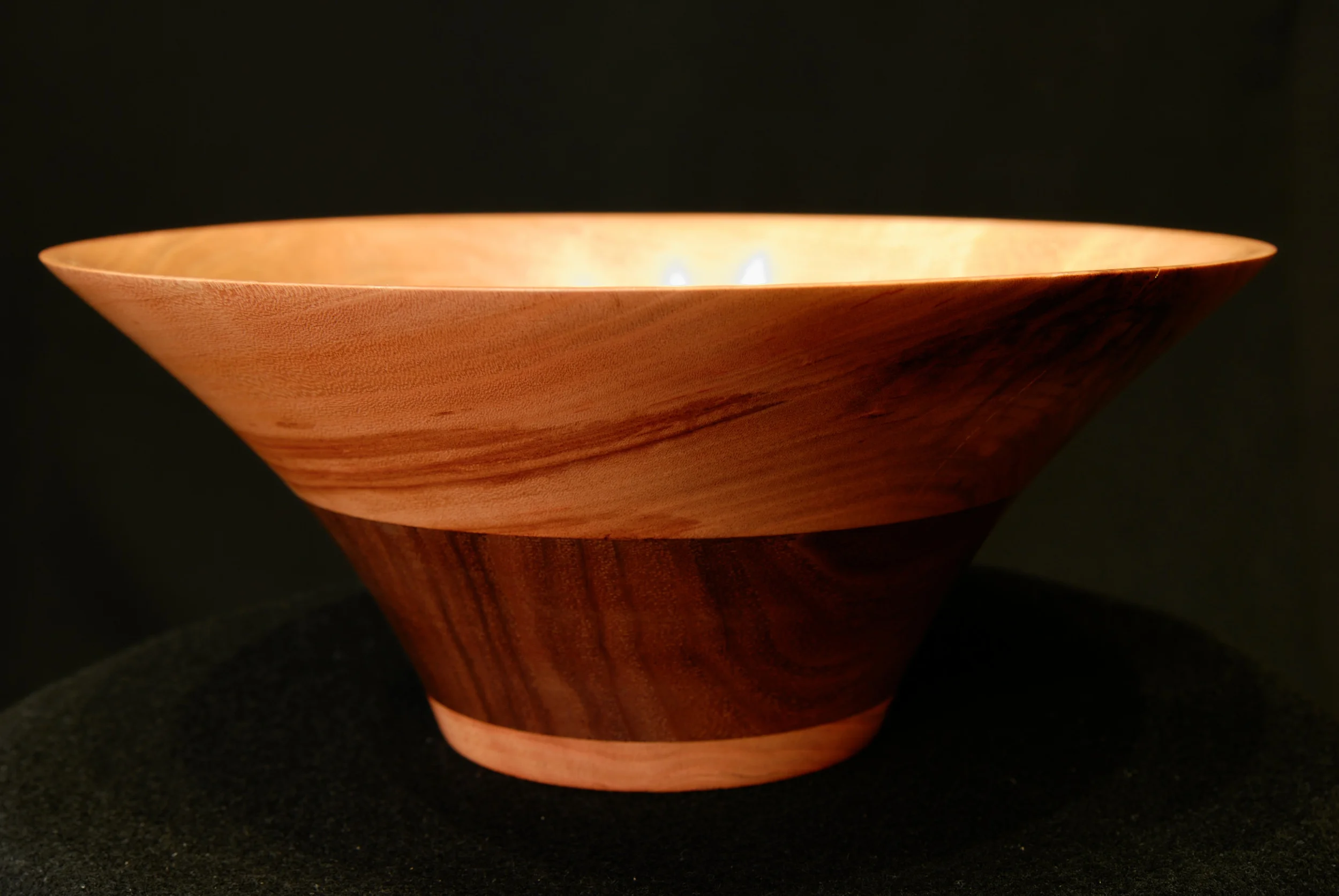Cherry and Walnut Bowl