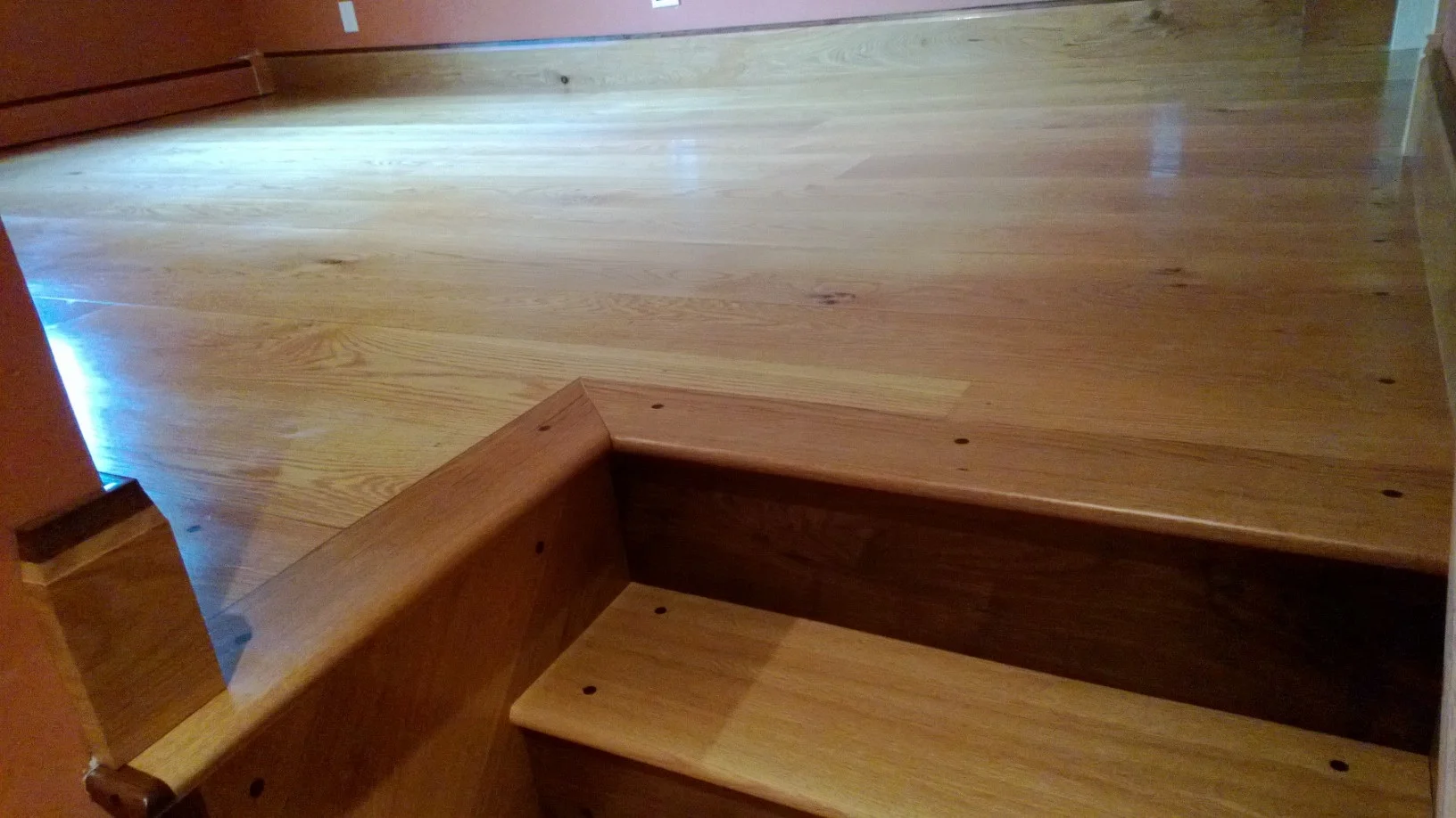 Random Width White Oak Floor