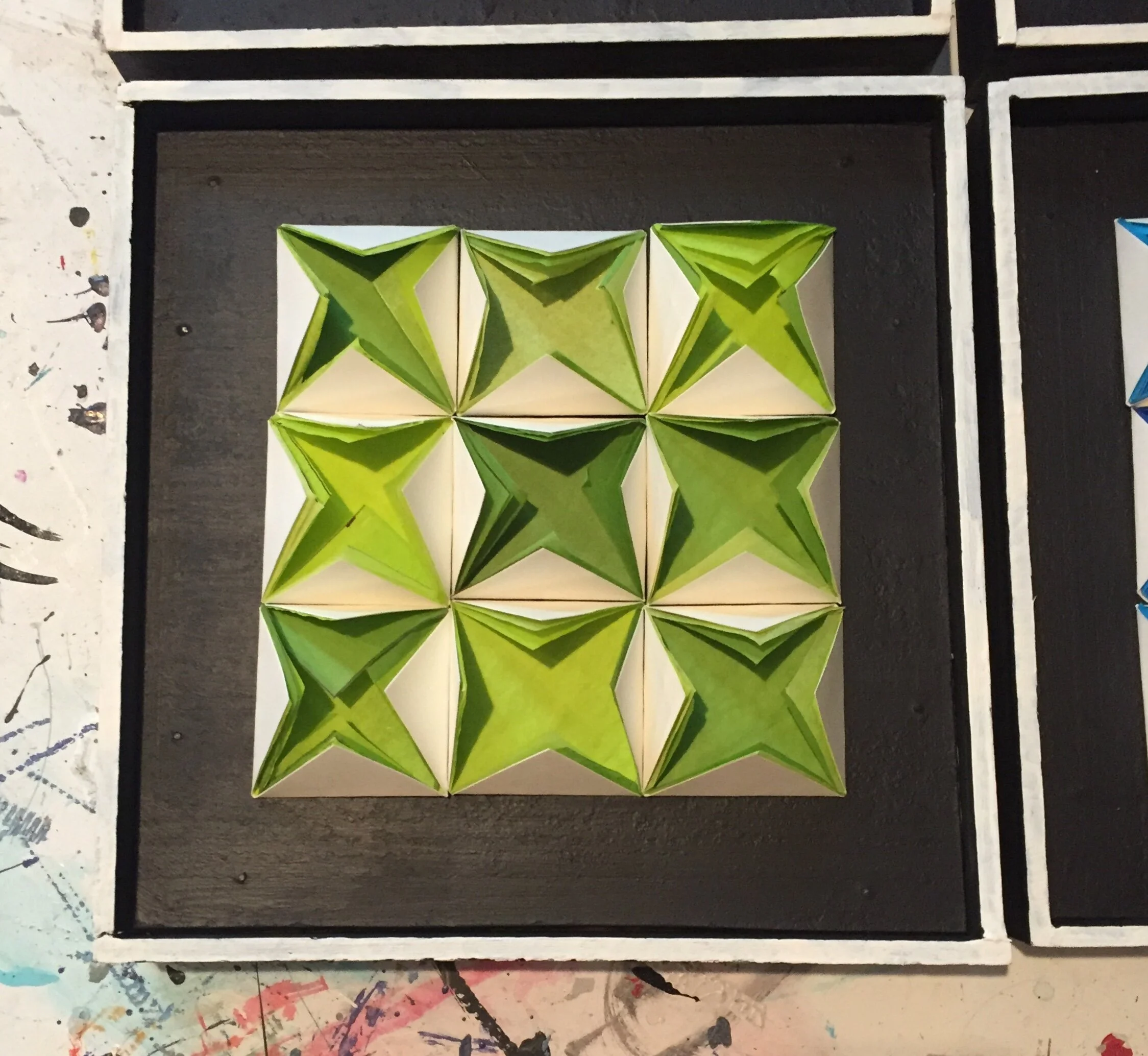 Paper Fortune Teller - Greens.JPG