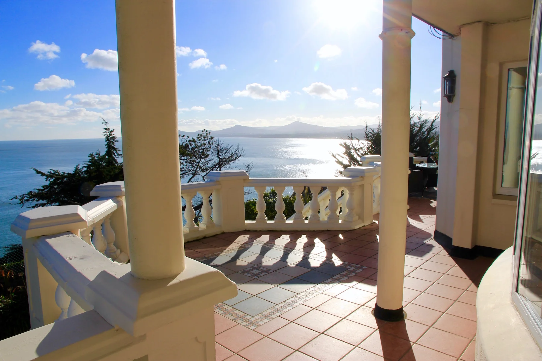 Terrace southern view