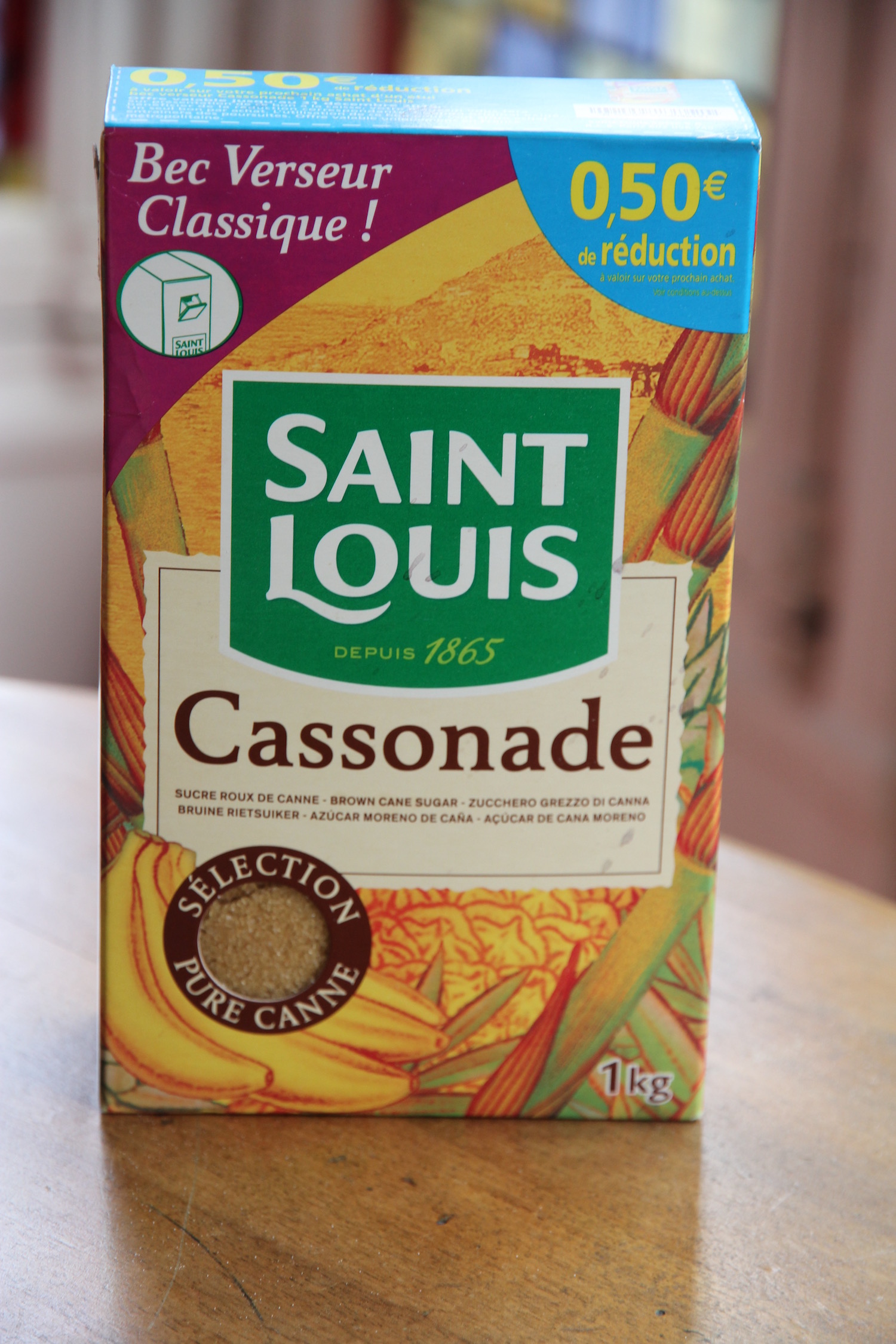 Saint Louis - Cassonade Brown Sugar (Pure Cane) 1Kg