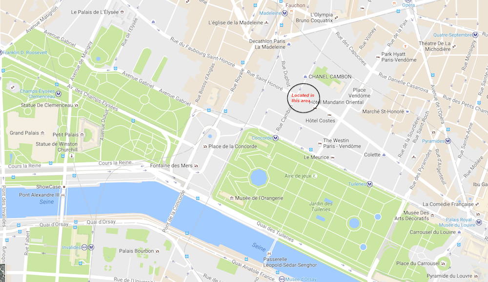 Map rue st hononre.png
