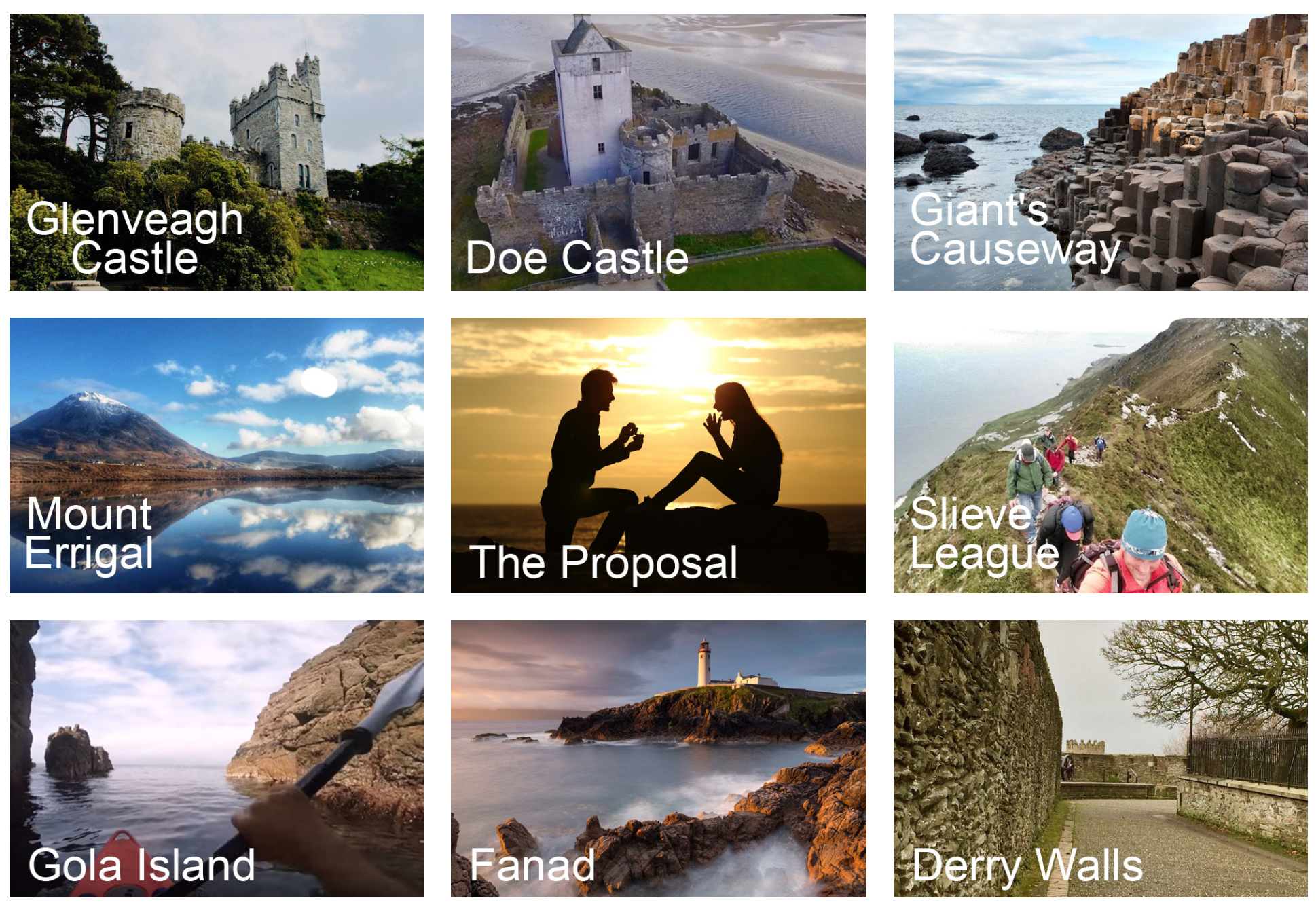 2019 Tours in Co. Donegal Ireland 