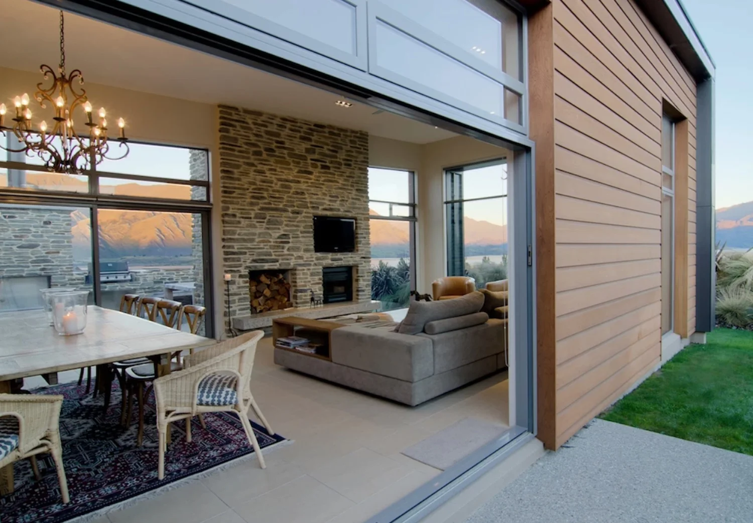 Dining/Lounge and huge open windows