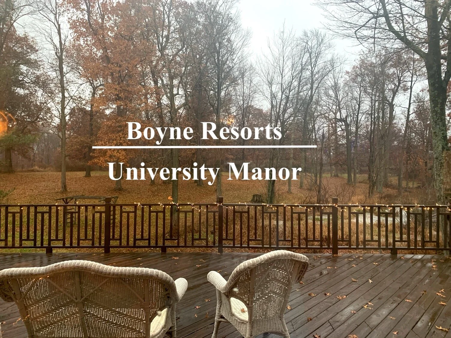 Boyne Resorts Entertains at University Manor