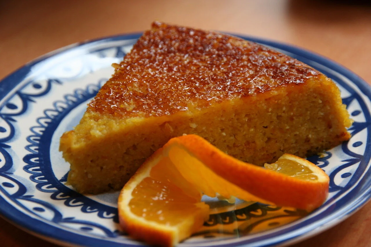 Orange and almond cake. Gluten and Dairy Free