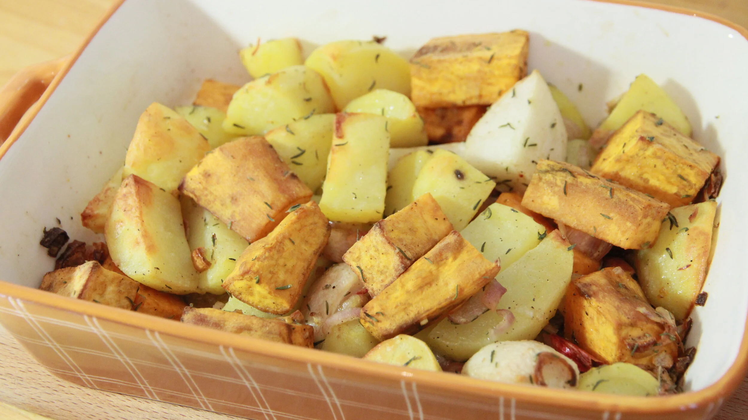 Awesome roasted Sweet Potato mix | Vegetarian Dish