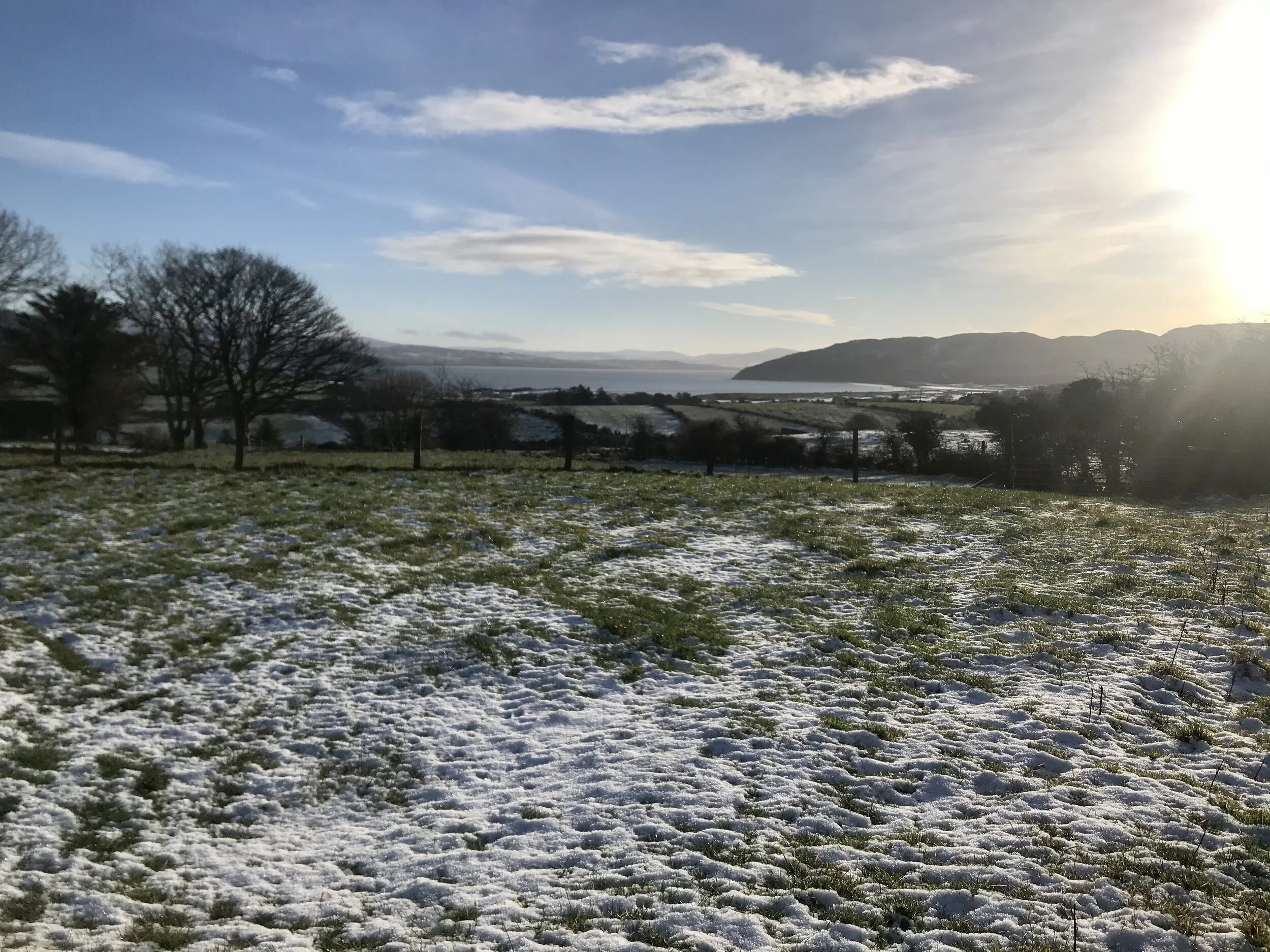 Winter walk  in Portsalon Co. Donegal