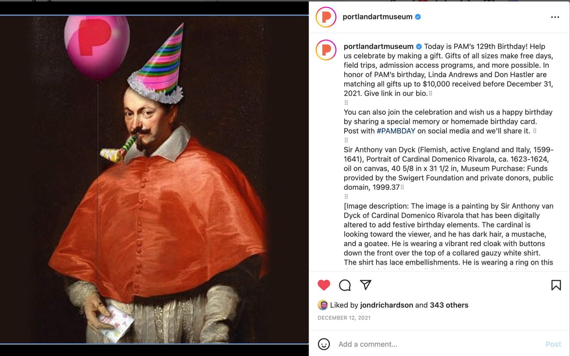 Portland Art Museum's 129th Birthday