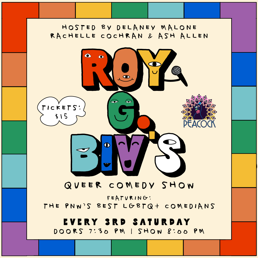 ROY G BIV Queer Comedy Show