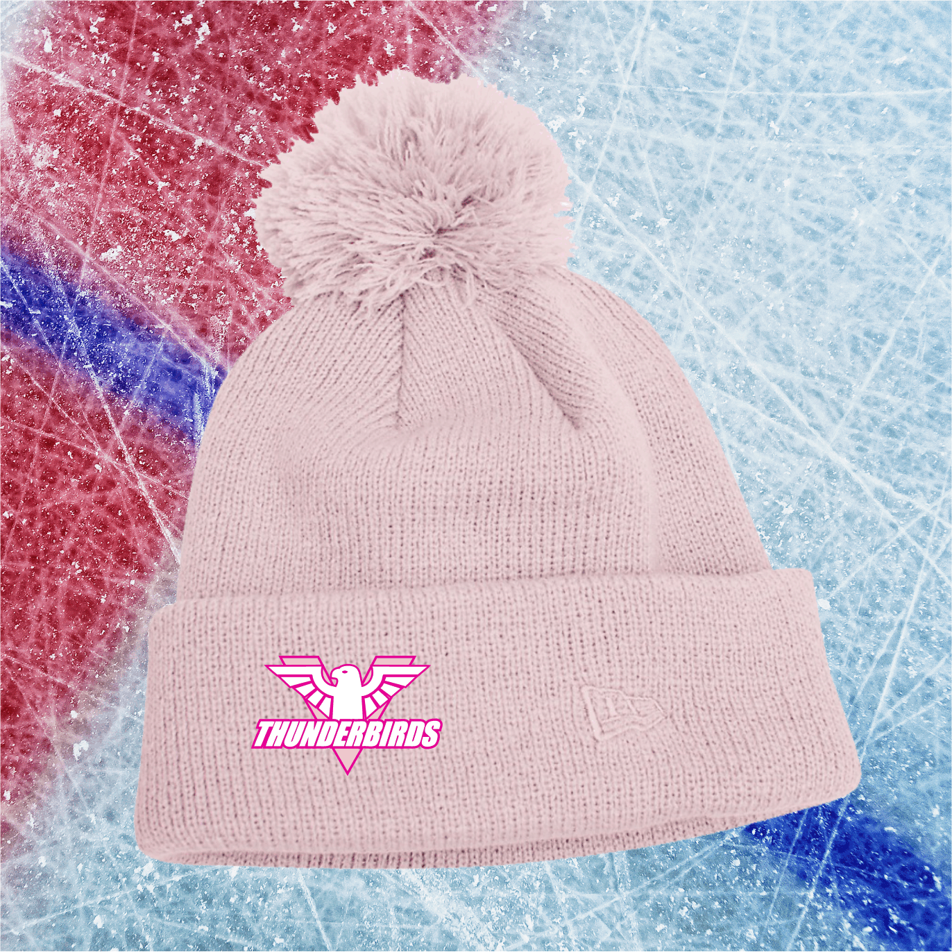 Thunderbrids stripe toque