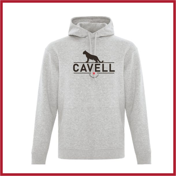 Cavell heavyweight hoodie - grey