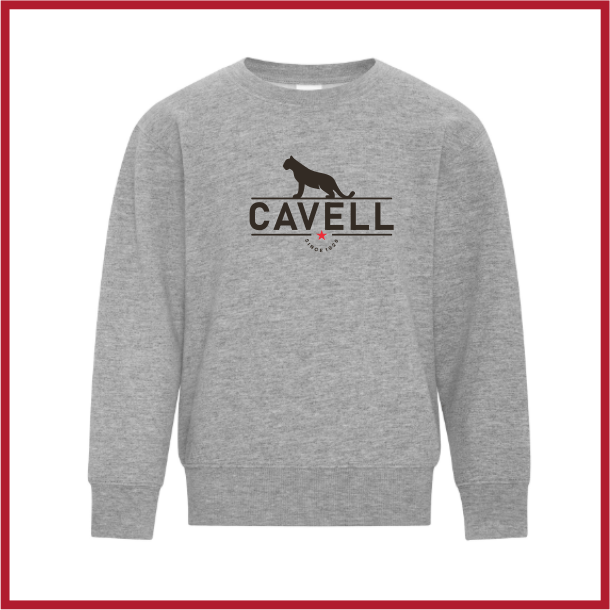 Cavell crewneck - grey