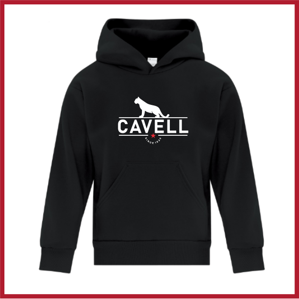 Cavell hoodie - black