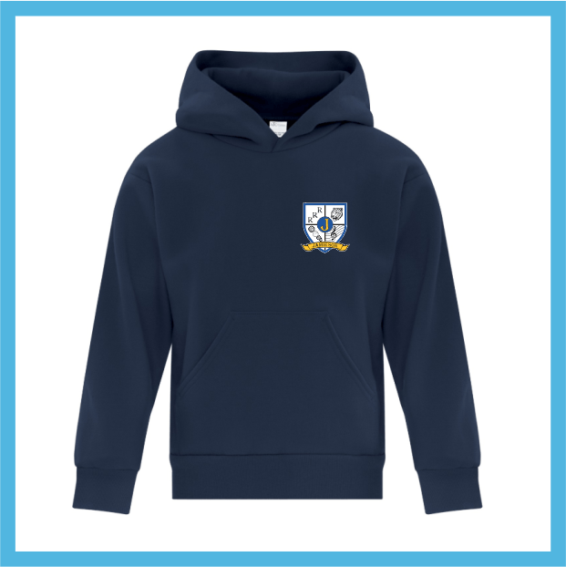 Jamieson crest hoodie - navy