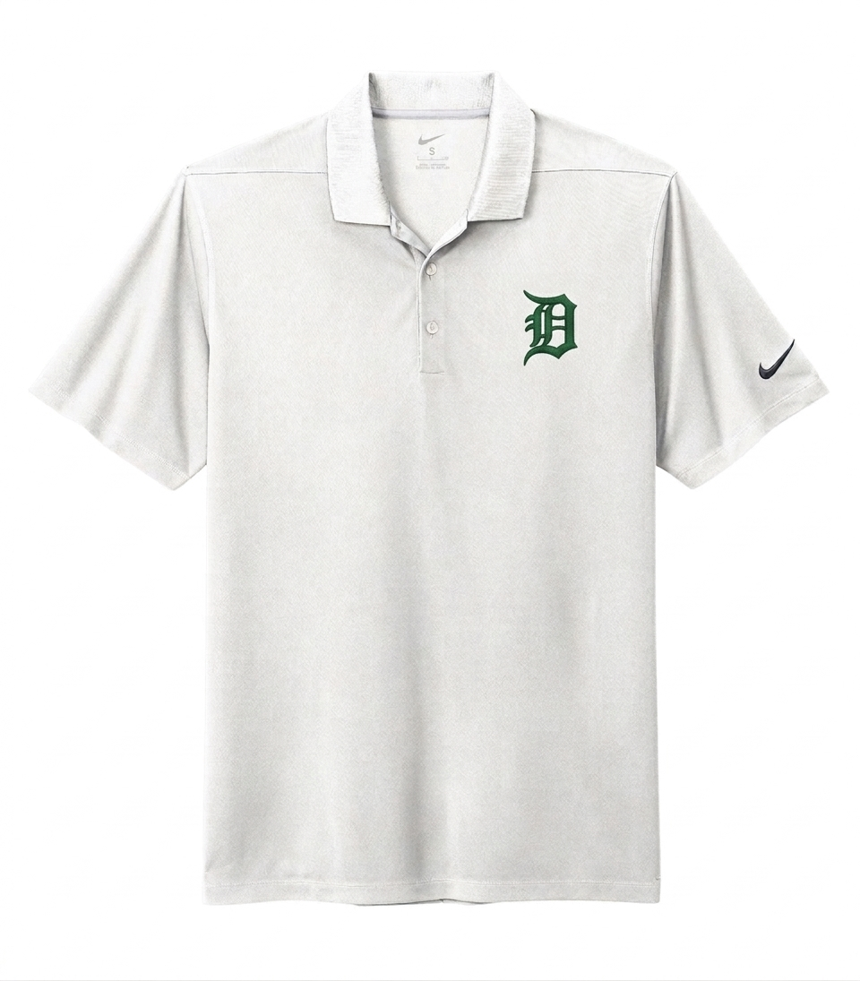 Dunbar Nike Dri-FIT Adult Polo - White