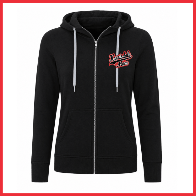 Kerrisdale Little League Mom women's zip hoodie