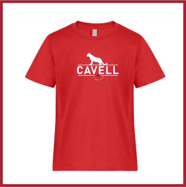 Cavell t-shirt - red