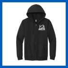 Jamieson black zip hoodie panther front.gif