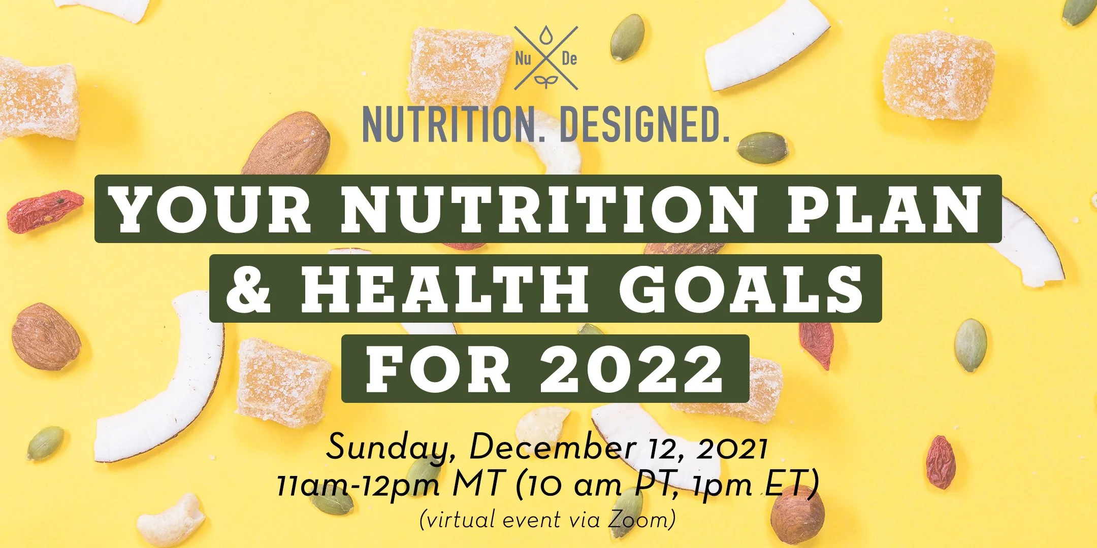 Your Nutrition Plan &amp; Health Goals for 2022