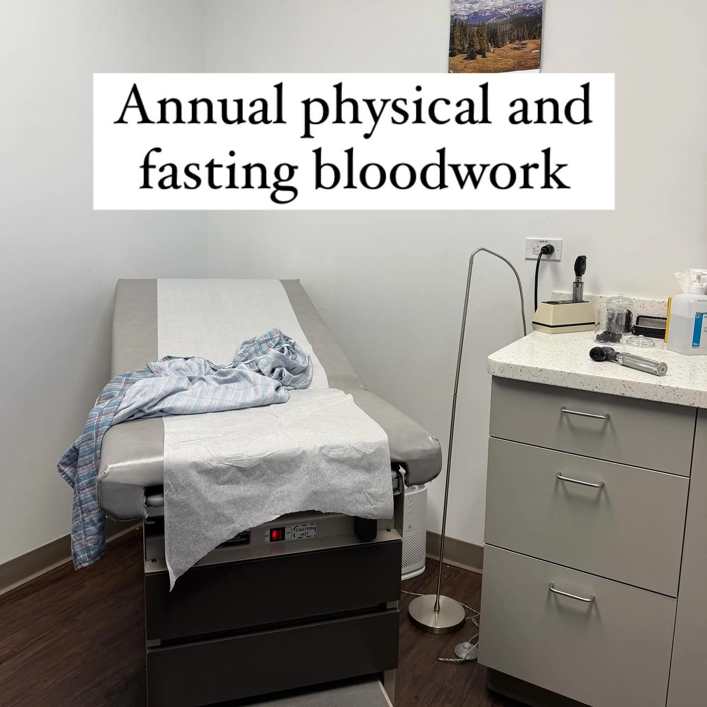 Today I had my annual blood work done. 

Despite living my GP of 6 years, it was not my favorite experience. Sharing my story on tomorrow&rsquo;s newsletter. 

Do you get it?! 

Subscribe in the link in my bio to get it!

In the next post I will list