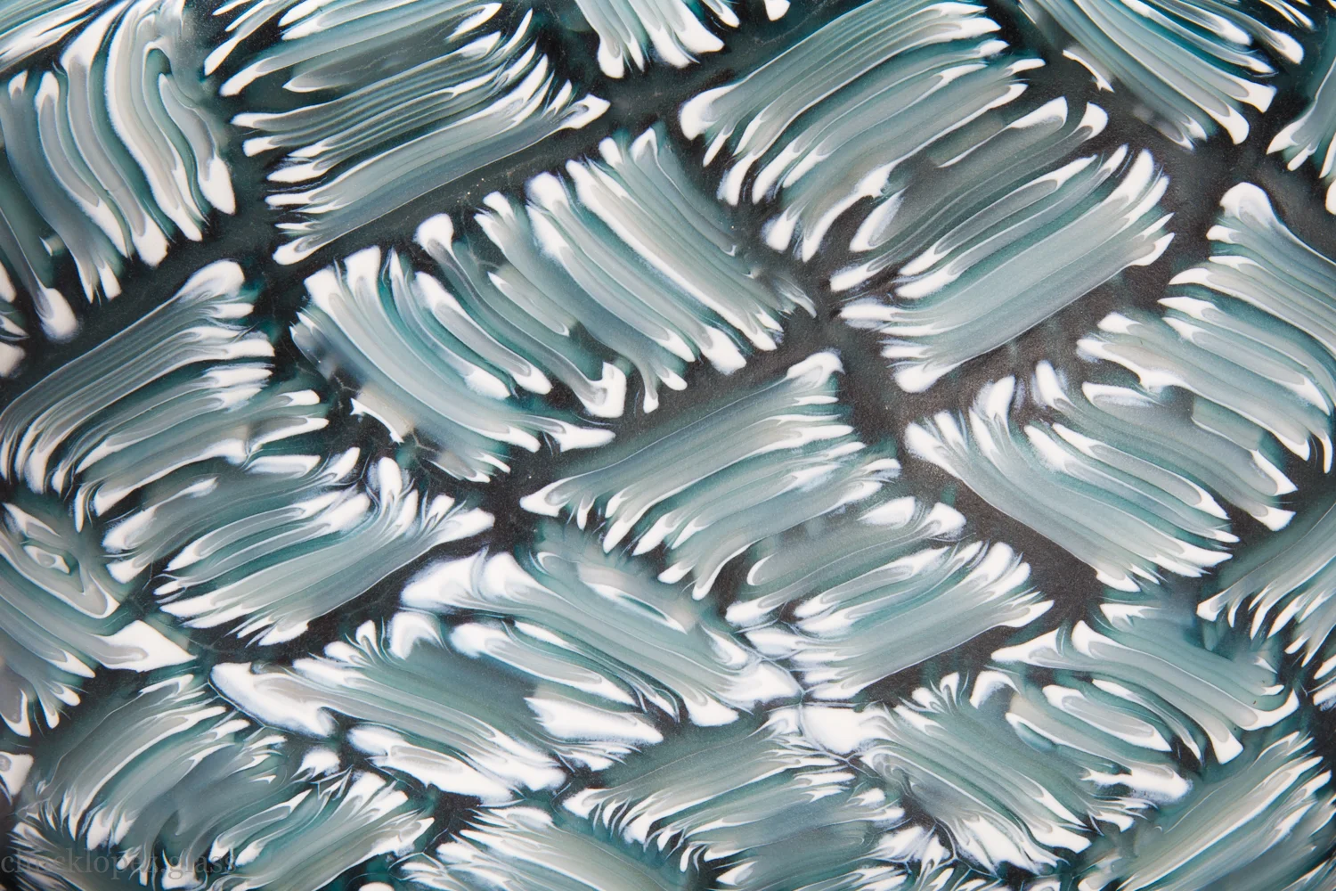 Tessellation (detail), Chuck Lopez, 2016