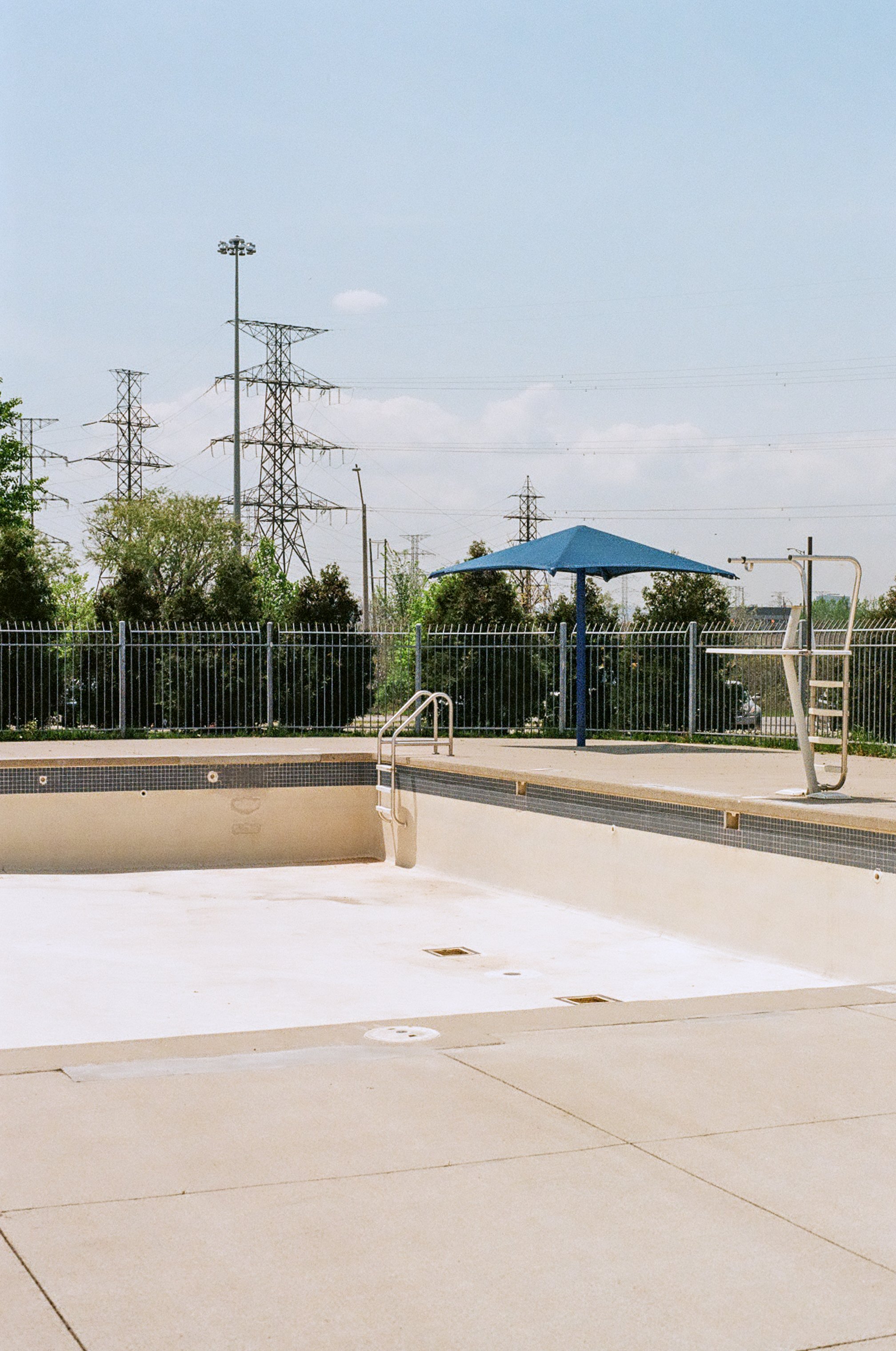  A pool before the summer begins in Ontario, Canada 