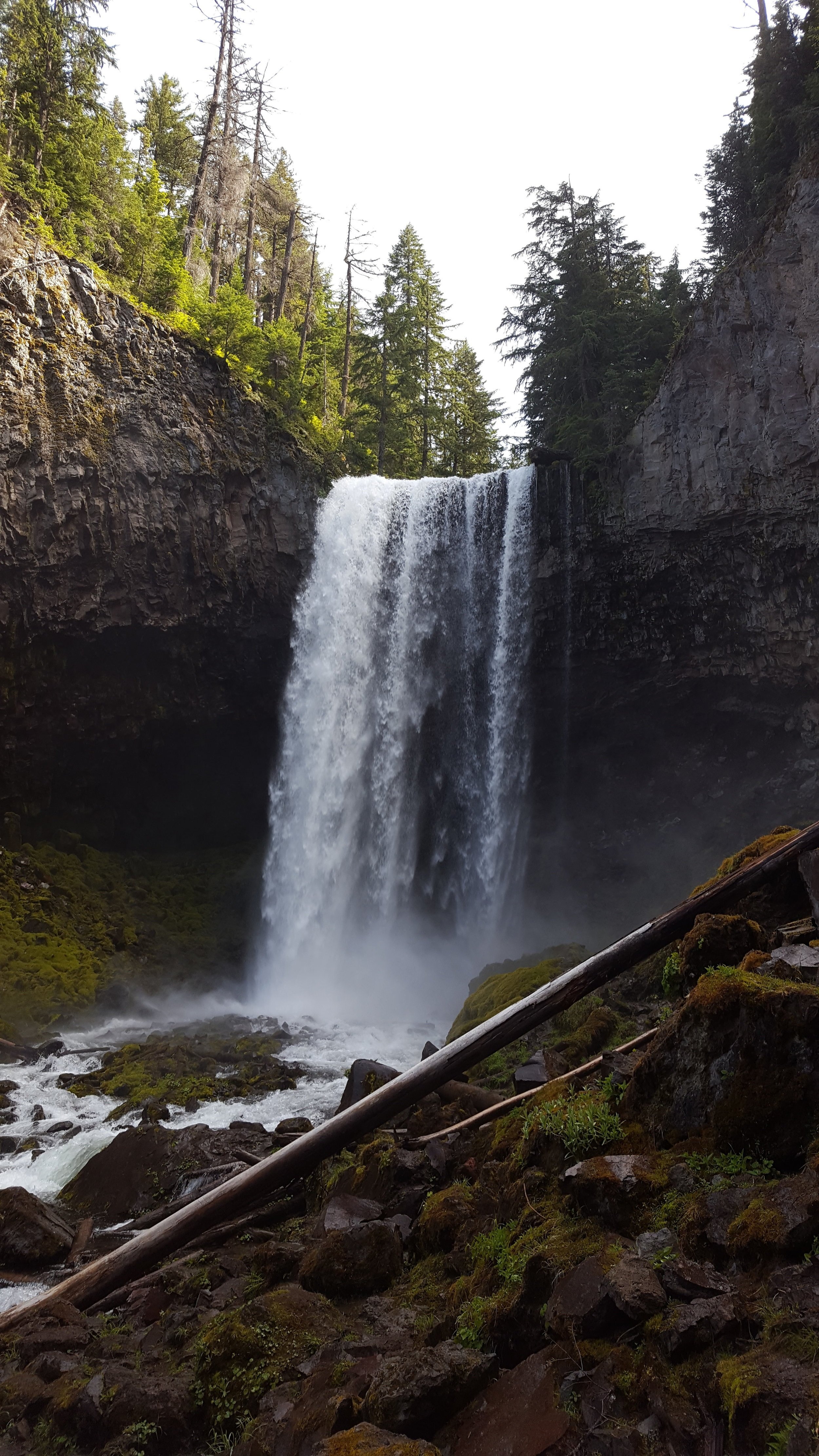  Waterfall at Mt. Hood, Oregon 