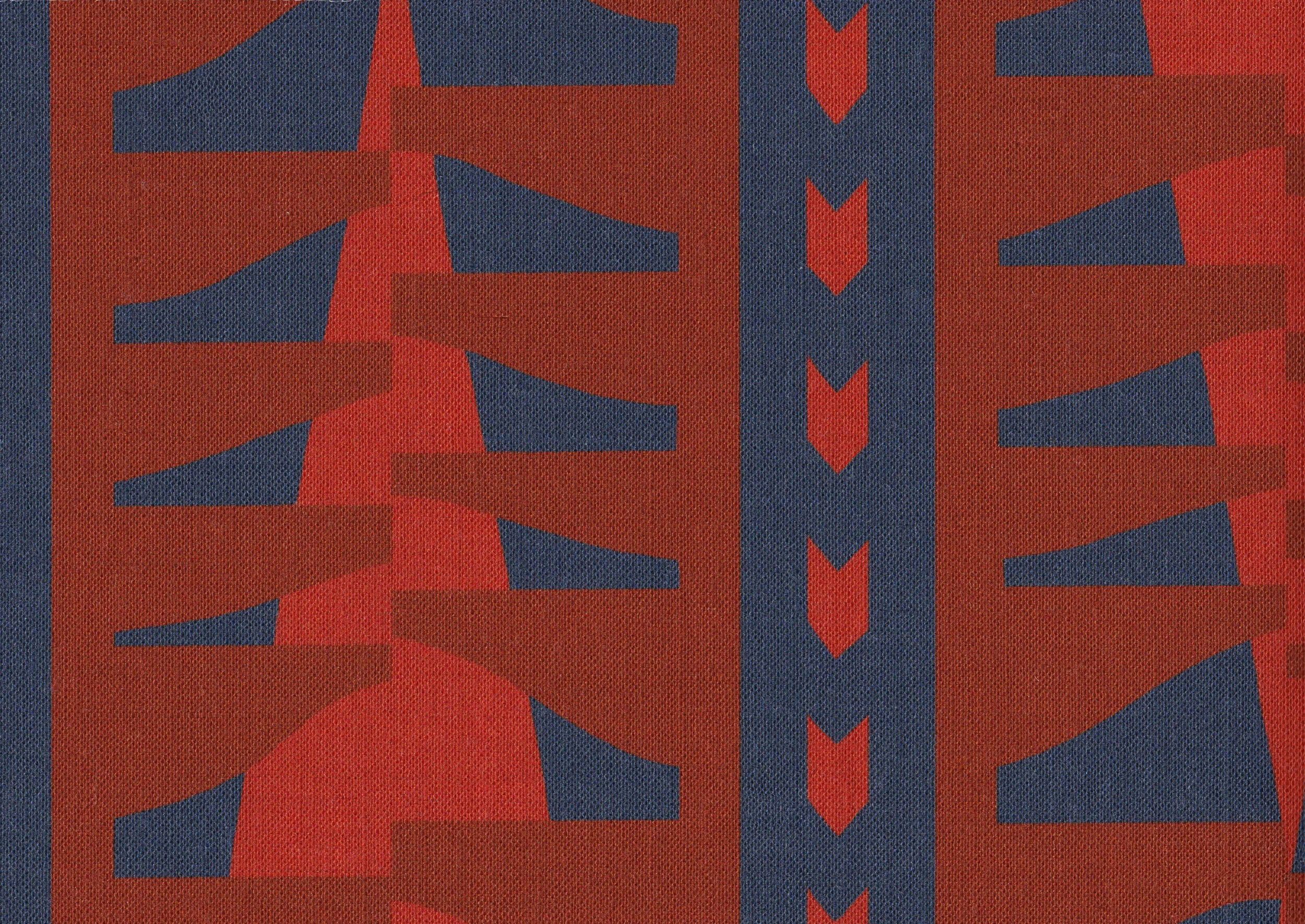 Burnt Orange - Natural Linen | Burnt Orange - Oatmeal Cotton Linen