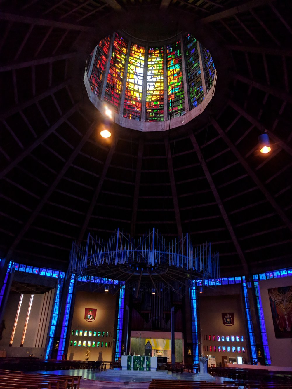 Inside of the Liverpool Metropolitan Cathedral 