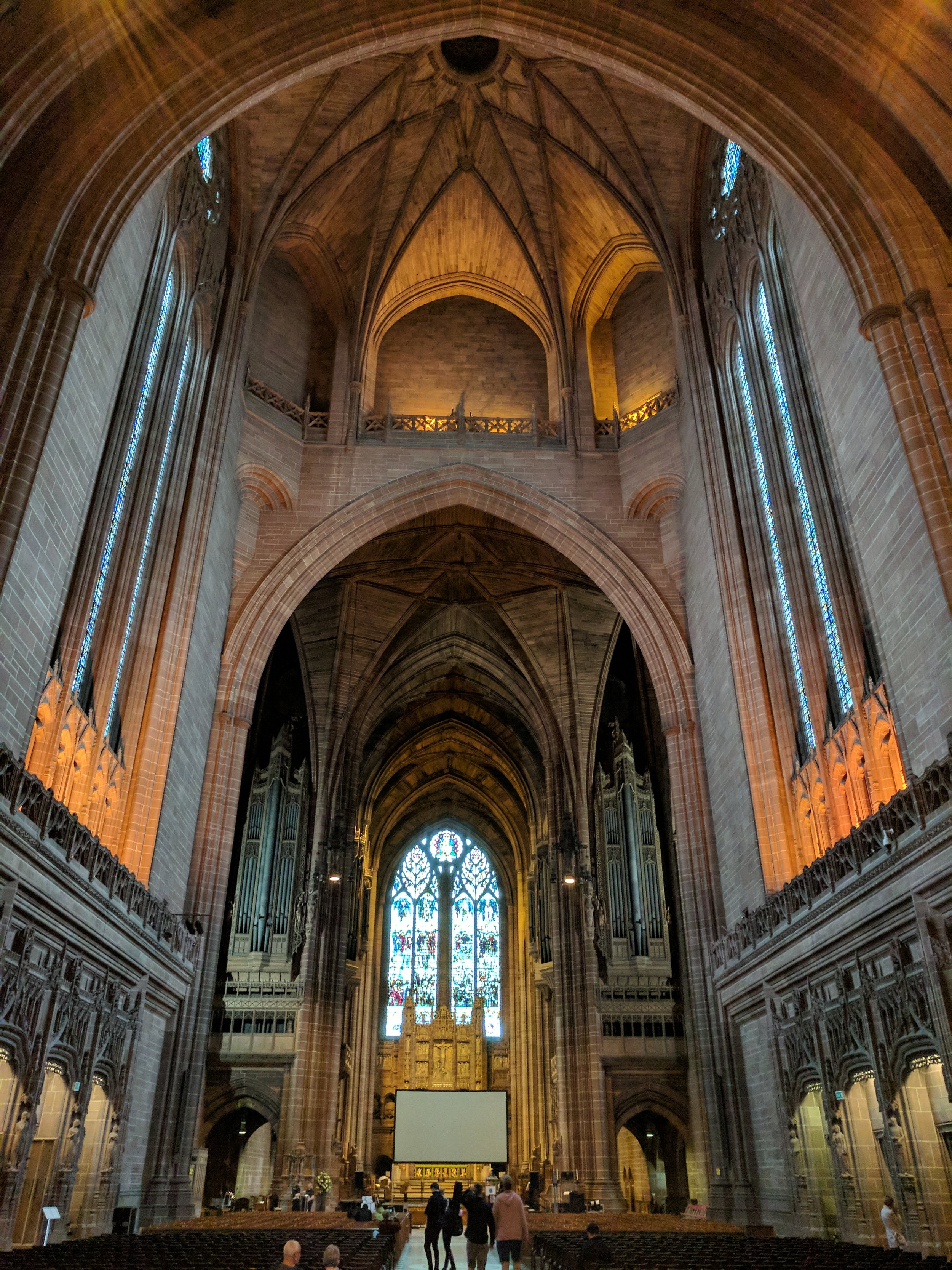 Inside of the Liverpool Cathedral