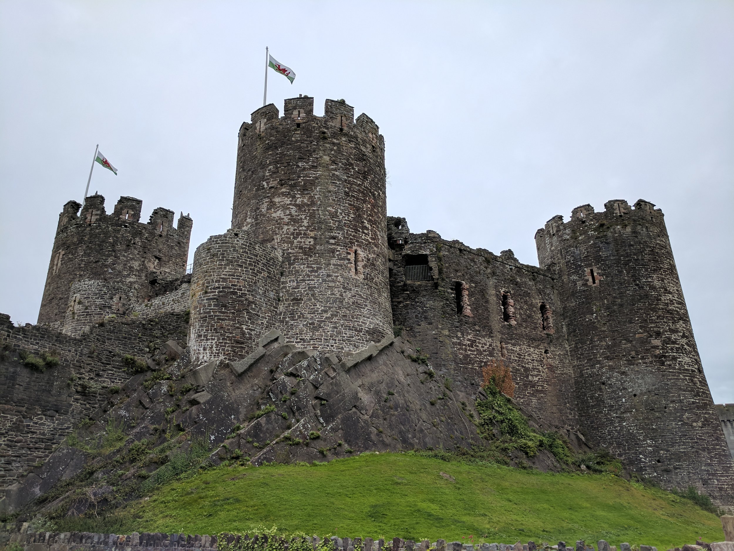  Conwy Castle in Conwy, Wales 
