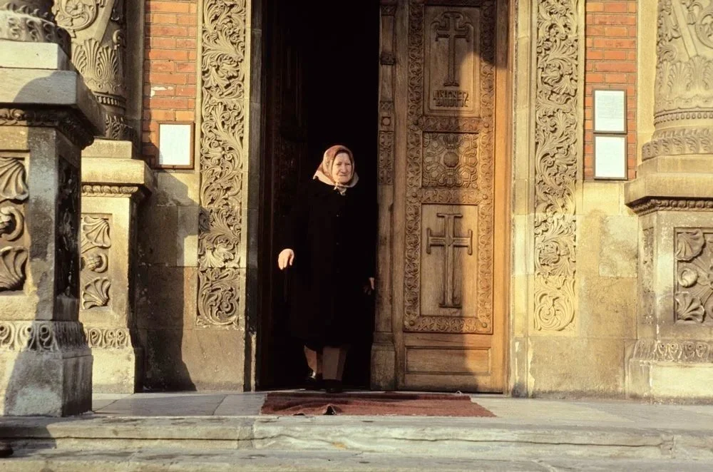A true believer seeks solace in a Cathedral 